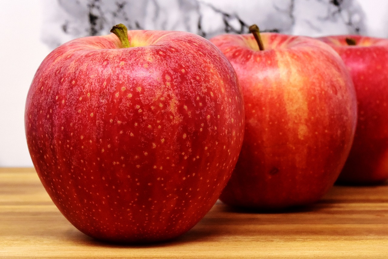 Manzana asada para diabeticos